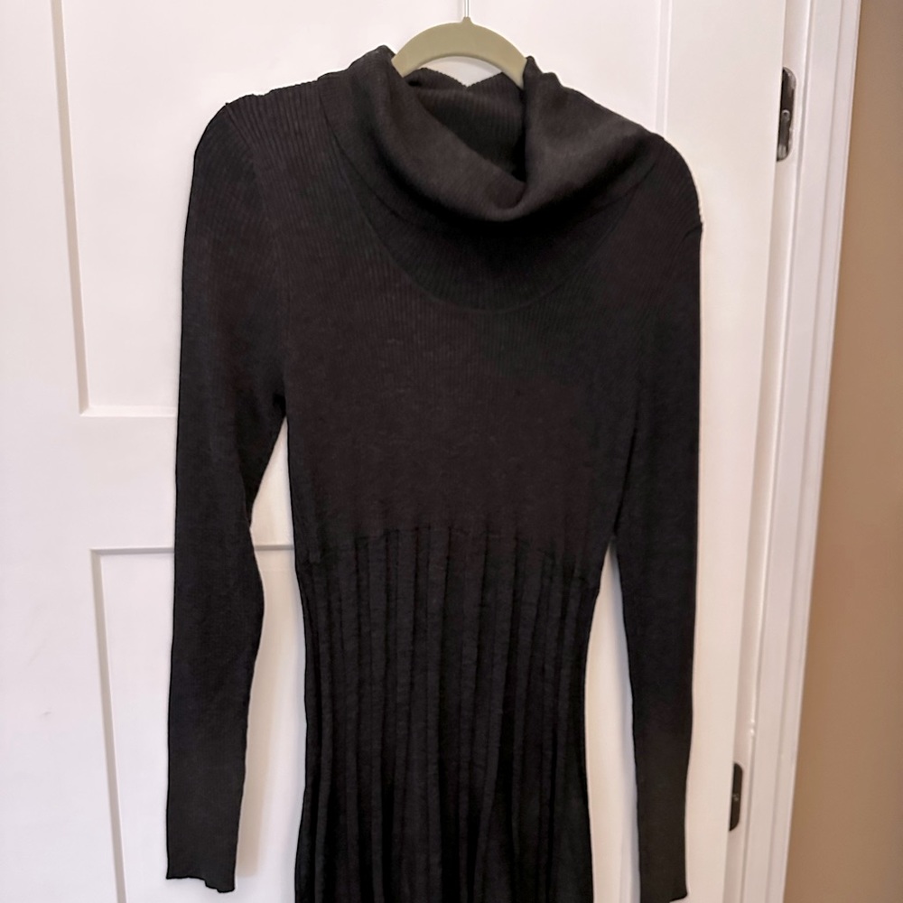 Gray sweater dress. Swing style. New. Size large
